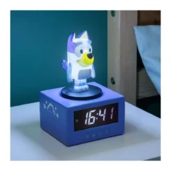 Bluey Icon digitális ébresztőóra éjszakai fénnyel