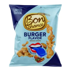 Bon Chance BreadCrisps Burger ízű kenyérchips 120g – 2. kép