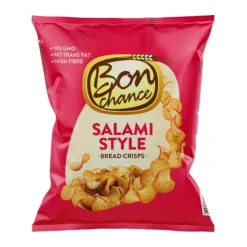 Bon Chance BreadCrisps Salami Style szalámis kenyérchips 60g