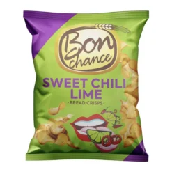 Bon Chance BreadCrisps Sweet Chili Lime ízű kenyérchips 120g – 2. kép