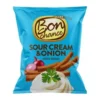 Bon Chance Fried Bread Sour Cream and Onion hagymás-tejfölös kenyérchips 150g