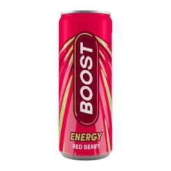 Boost Red Berry Energy piros bogyós energiaital 250ml