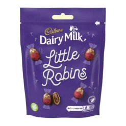 Cadbury Dairy Milk Christmas Little Robins Chocolate csoki falatok 77g