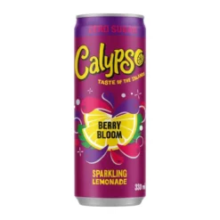 Calypso Berry Bloom Zero Sugar bogyós gyümölcs ízű szénsavas cukormentes limonádé 330ml