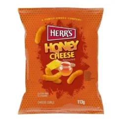 Herrs Honey Cheese Curls mézes sajtos chips 113g