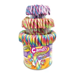 Candy Cane színes cukorpálca nyalóka 1,2 kg