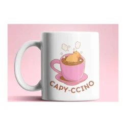 Capy-ccino capybara fehér bögre