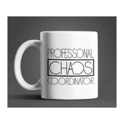 Chaos Coordinator fehér bögre