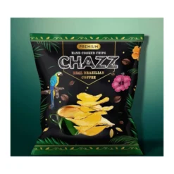 Chazz Brazilian Coffee kávé ízű burgonyachips 50g