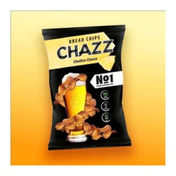 Chazz Bread Chips Cheddar Cheese cheddar sajt ízű kenyérchips 100g