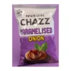 Chazz Caramelised Onion karamellizált hagyma ízű burgonyachips 130g