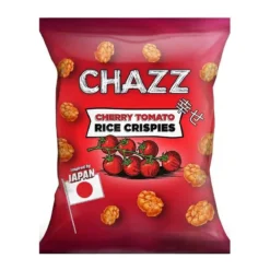 Chazz Cherry Tomato Rice Crispies cseresznyeparadicsom ízű rizschips 100g – 2. kép