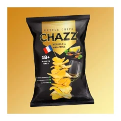 Chazz Mussels and White Wine kagyló és fehér bor ízű burgonyachips 90g