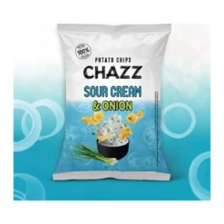 Chazz Sour Cream and Onion hagymás-tejfölös burgonyachips 130g