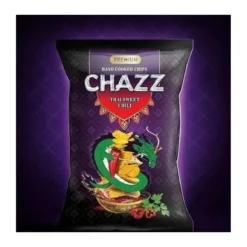 Chazz Thai Sweet Chili Potato Chips csípős burgonyachips 90g – 3. kép