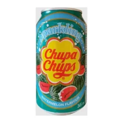 Chupa Chups Watermelon görögdinnye ízű szénsavas üdítőital 345ml – 2. kép