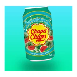 Chupa Chups Watermelon görögdinnye ízű szénsavas üdítőital 345ml