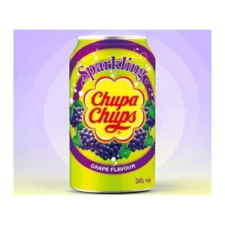 Chupa Chups Grape szőlő ízű szénsavas üdítő 345ml