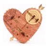 Cluebox 3D Logikai doboz rejtett tárolóval - Tin Woodmans Heart