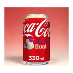 Coca Cola Cherry Float cseresznyés-vaníliakrémes szénsavas üdítő 330ml