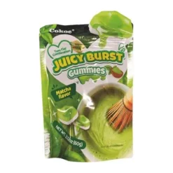 COKOC Juicy Burst Matcha ízű töltött gumicukor 60g