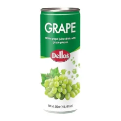 Dellos Fruit Juice Grape - szőlő ízű ital szőlő darabokkal 240ml