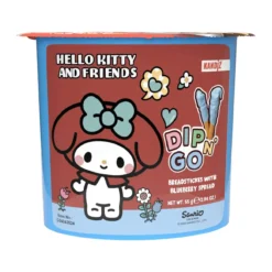 Dip N' Go Áfonyás tejturmixkrém és ropogós pálcikák 55g - Hello Kitty – 2. kép