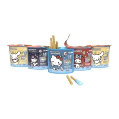 Dip N' Go Áfonyás tejturmixkrém és ropogós pálcikák 55g - Hello Kitty