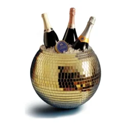 Disco Ball Ice Bucket arany Discogömb italhűtő jégvödör 11liter