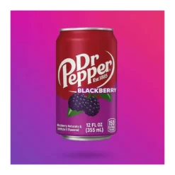 Dr Pepper BlackBerry USA szeder ízű szénsavas üdítő 355ml