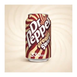 Dr Pepper Cream Swirl krémes szénsavas üdítő 330ml