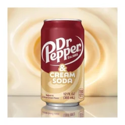 Dr Pepper USA Cream Soda szénsavas üdítőital 355ml