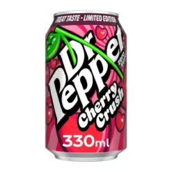 Dr Pepper Zero Cherry Crush cseresznyés cola 330ml – 2. kép