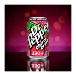 Dr Pepper Zero Cherry Crush cseresznyés cola 330ml – 3. kép