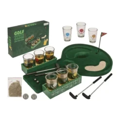 Drinking Game - Golf ivós játék 6db felespohárral