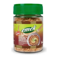 Emek Dubai Cocoa Hazelnut and Pistachio Duo mogyoró és pisztáciakrém kadayif tésztával 275g
