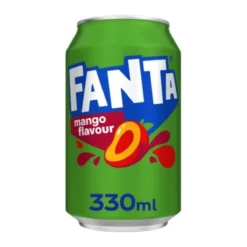Fanta Mango UK szénsavas üdítő 330ml – 2. kép