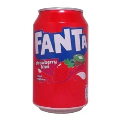 Fanta Strawberry Kiwi eper-kiwi ízű üdítőital 330ml – 2. kép