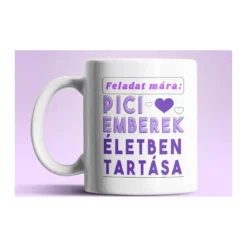Feladat mára bögre
