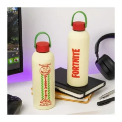 Fortnite Metal Water Bottle with Carry Loop fém kulacs hordfüllel 500ml