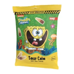 Gummiz Sour Cola - Savanyú kólás gumicukor 120g - Spongyabob