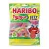 Haribo Tongue Fizz gyümölcsös-kólás savanyú gumicukor 185g