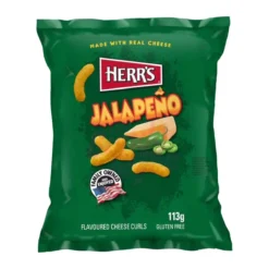 Herrs Jalapeno and Cheddar sajtos chips 113g – 2. kép