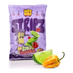 Hot Chip Stripz Limed Habaneros ízű snack 80g
