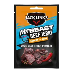 Jack Links x Mr Beast Beef Jerky Sweet & Hot édes-csípős szárított marhahús falatok 60g