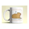 Keep calm like Capybara fehér bögre