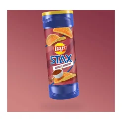 Lays Stax Mesquite BBQ chips 156g