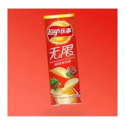 Lays Stax Sizzled BBQ chips 90g – 2. kép