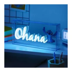 Lilo és Stitch Ohana felíratú hangulatvilágítás