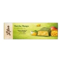 LILVA Matcha fehér csokoládészelet - Mangó 40g